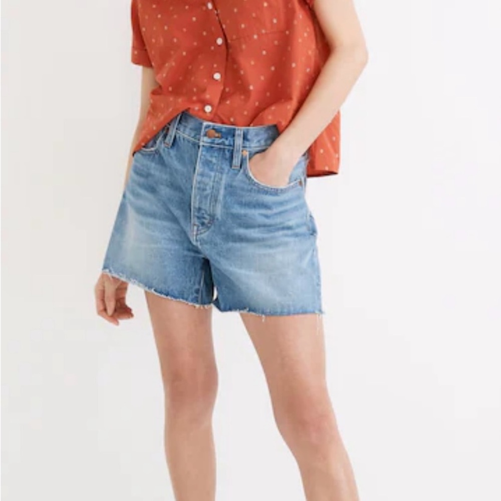 Madewell Dadjean Shorts Size 25